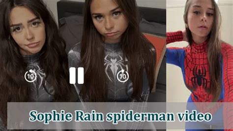 sophieraiin and sierraaxrainn spiderman video|Sophie Rain Spiderman Video